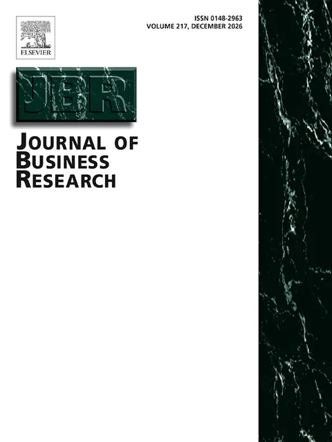 Journal of Business Research journal cover
